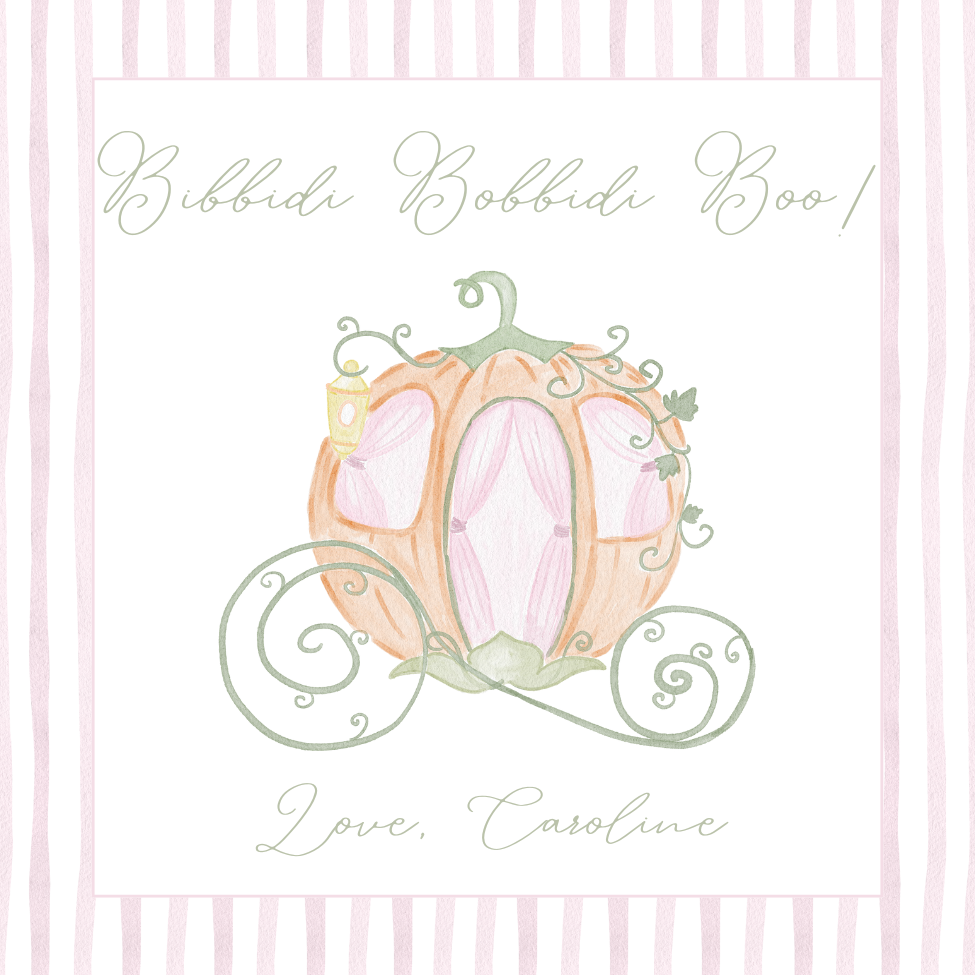 Princess Square Gift Tags (set of 25)
