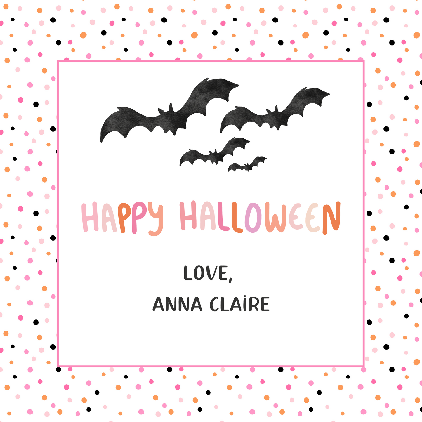 Spooky Good Fall Gift Tag Set of 25