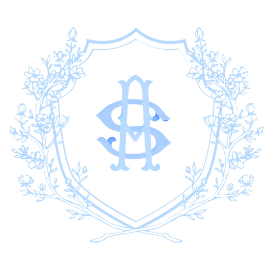 Blue Dreams Custom Wedding Crest