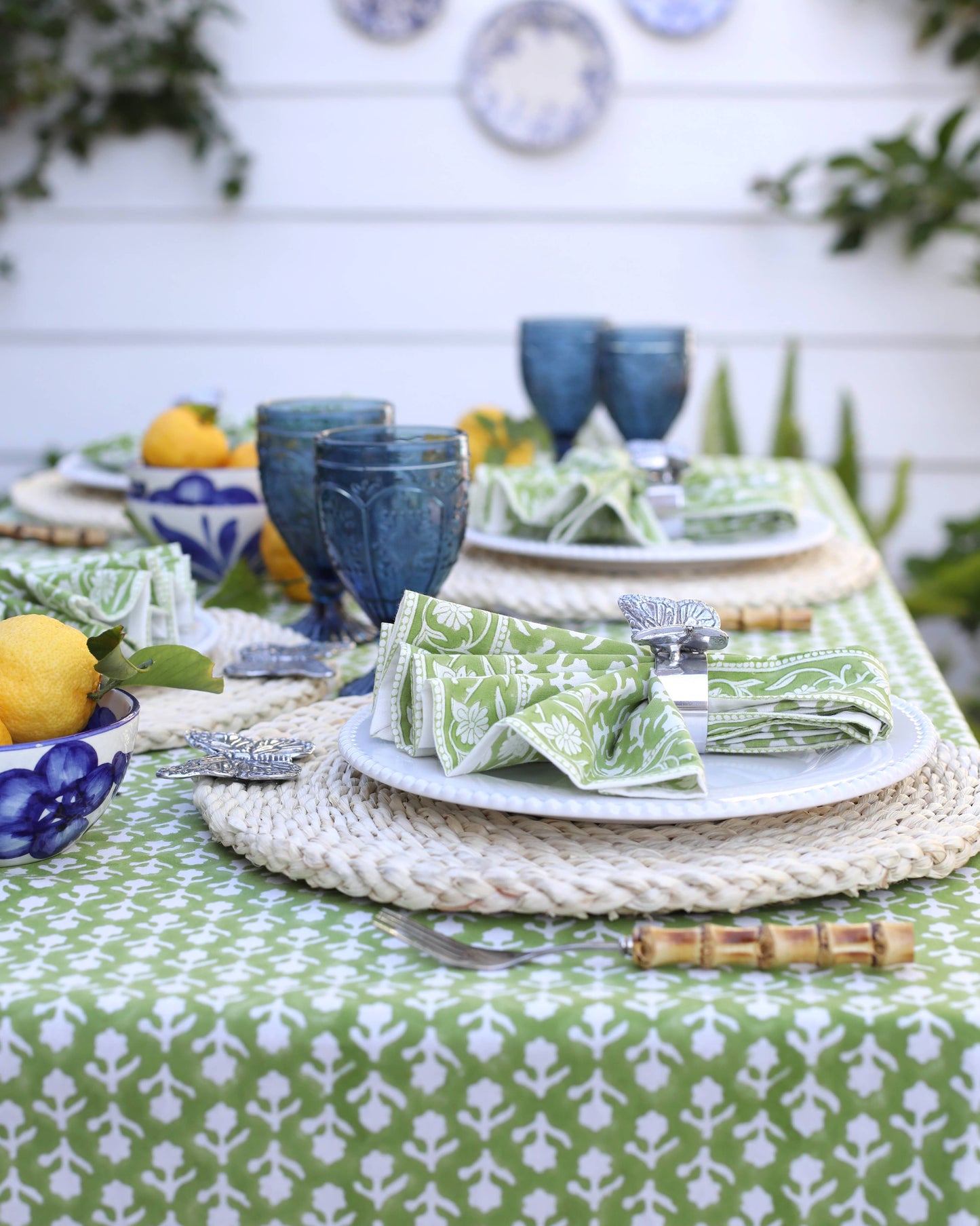 Tablecloth Charlotte Green