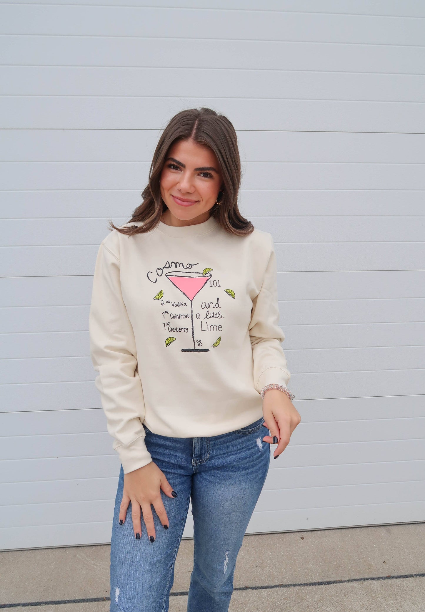 Cosmopolitan Martini Crewneck