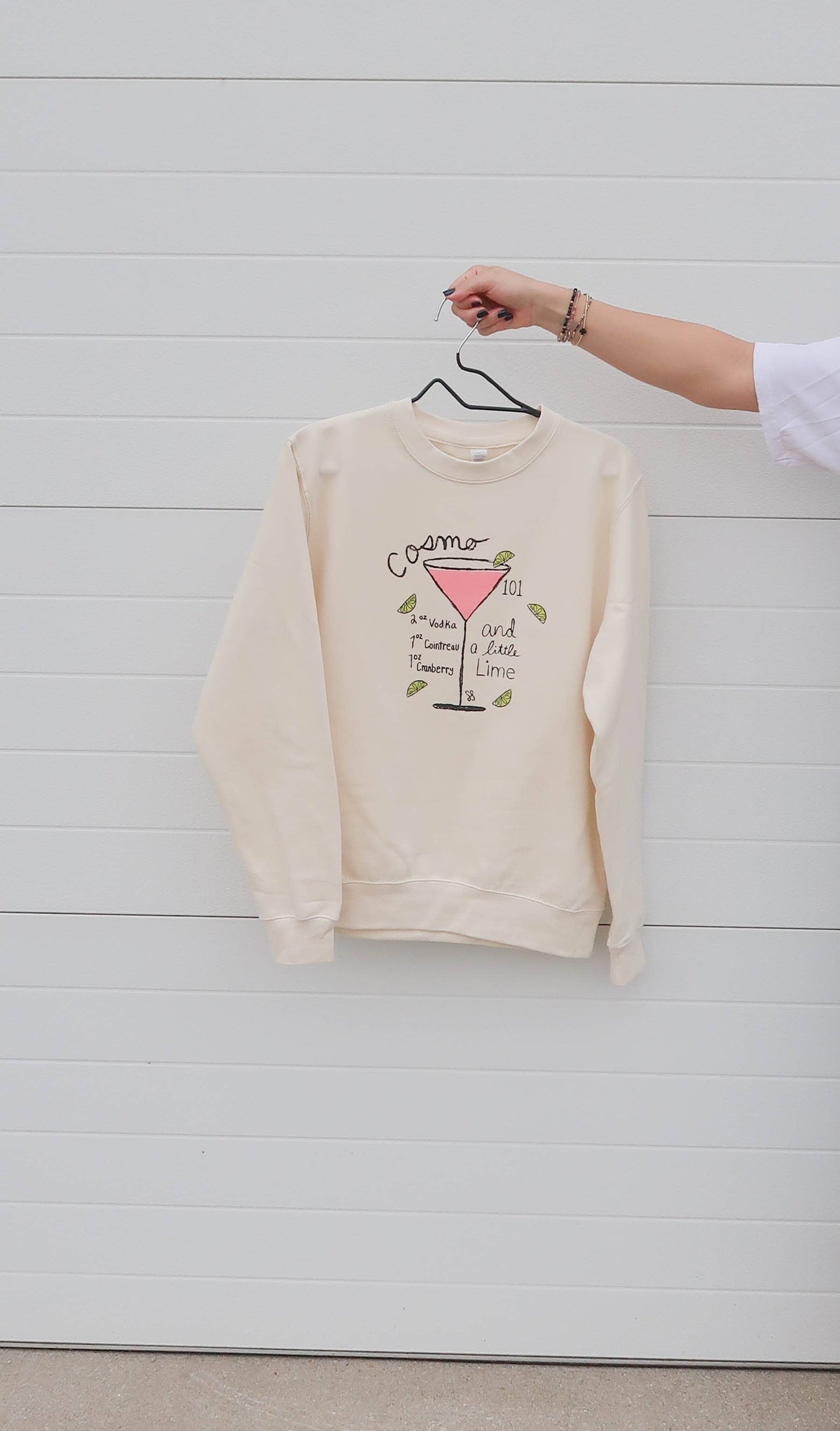 Cosmopolitan Martini Crewneck