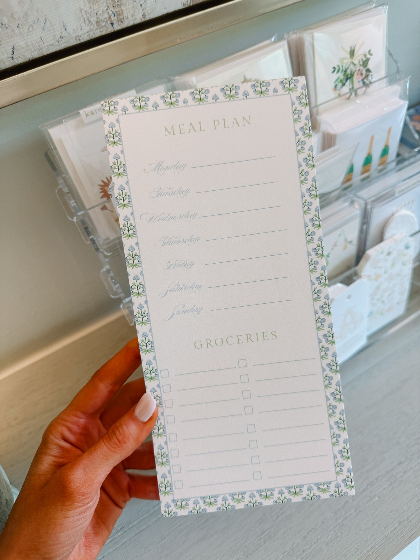 Meal Plan Notepad