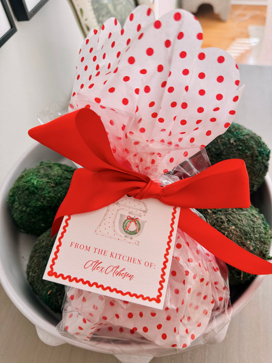 Custom Kitchen of Holiday Gift Tags