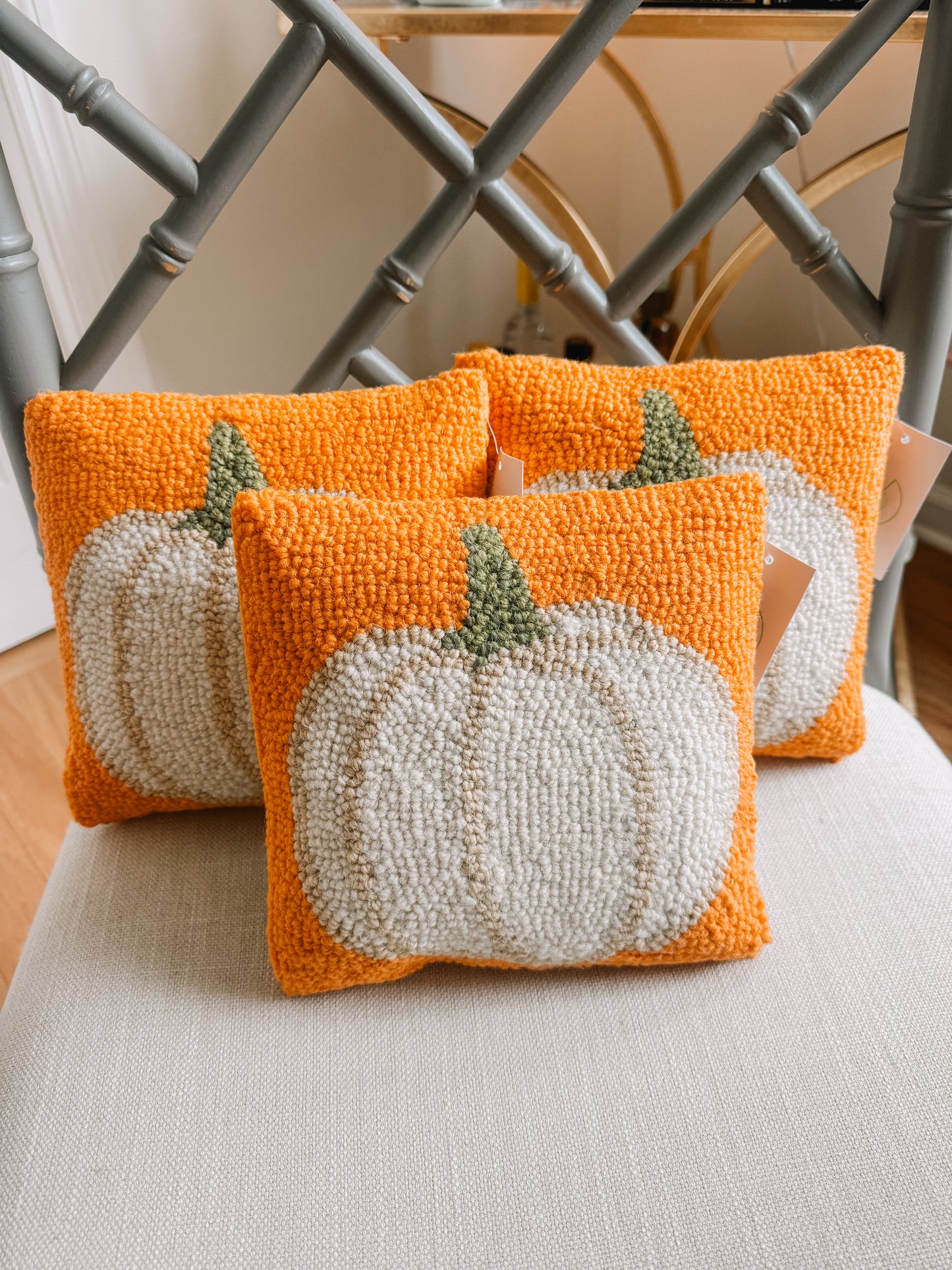 Fall Pumpkin Hook Pillow