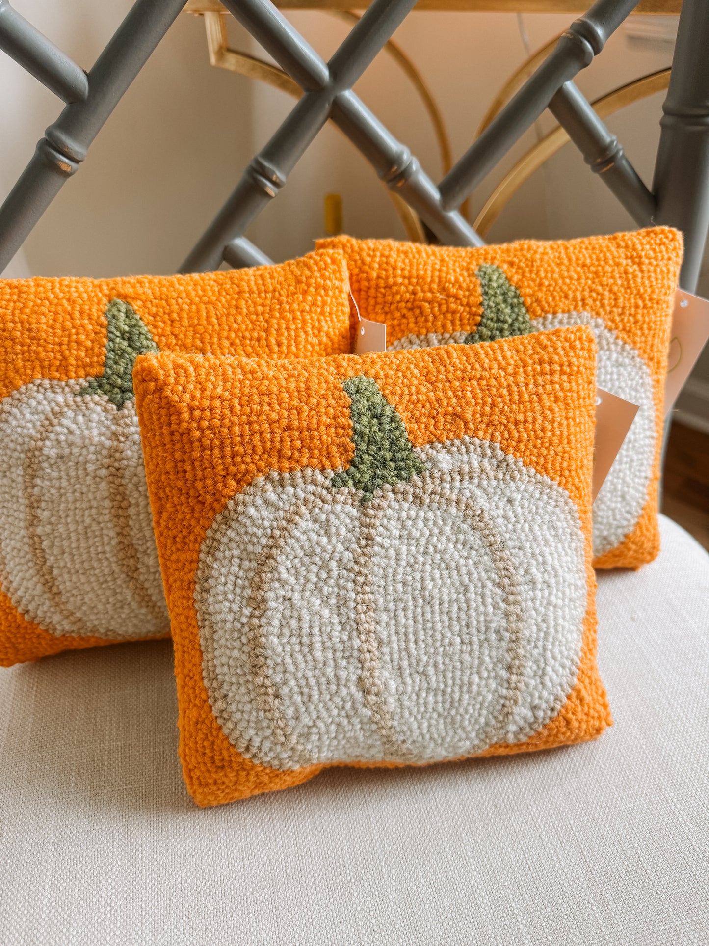 Fall Pumpkin Hook Pillow