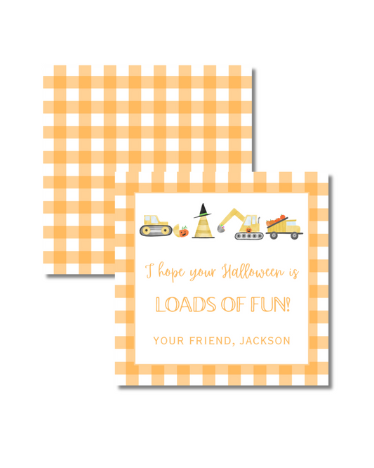 Loads of Fun Square Gift Tags (set of 25)