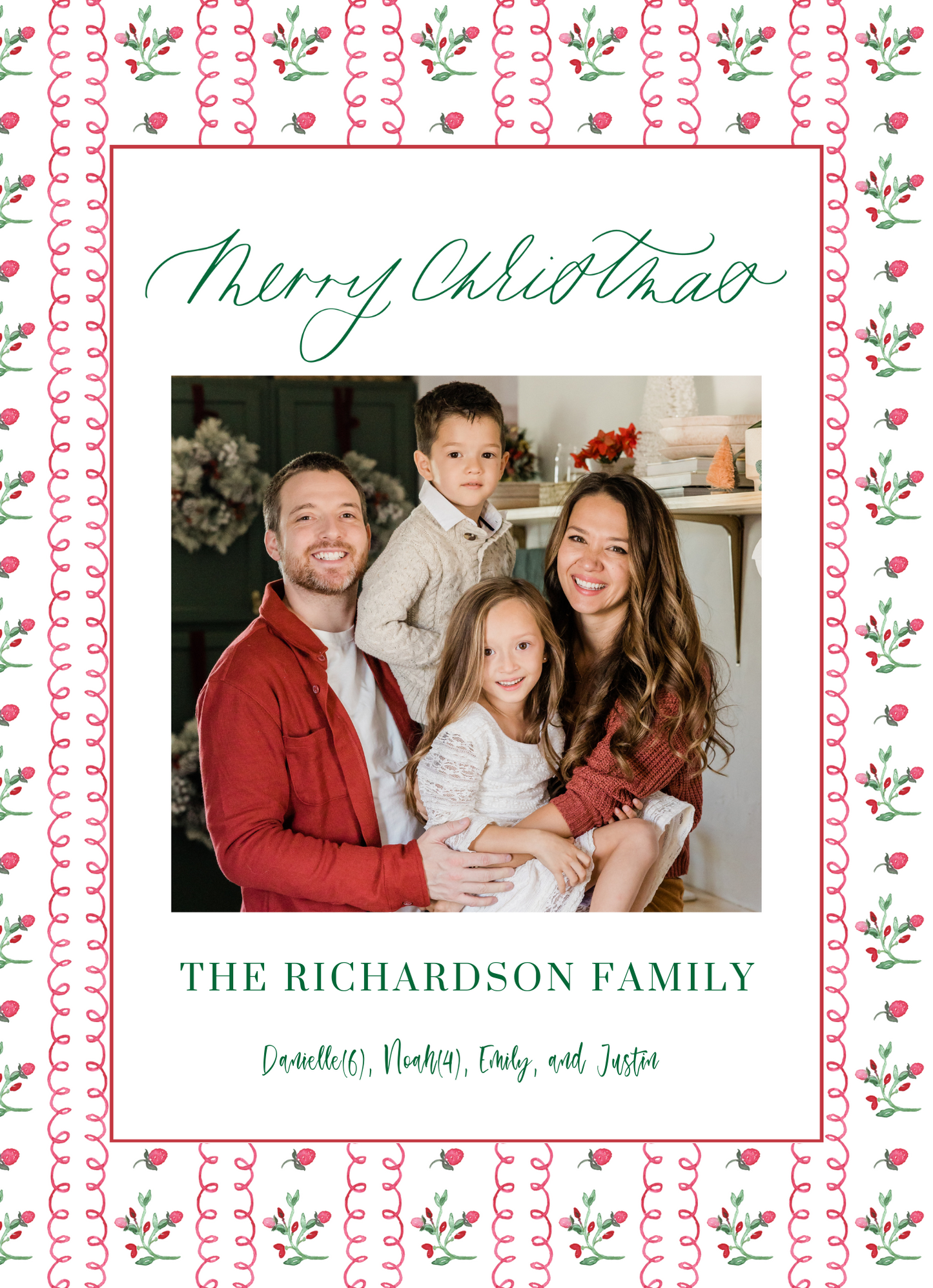 Pop of Holly Cards
