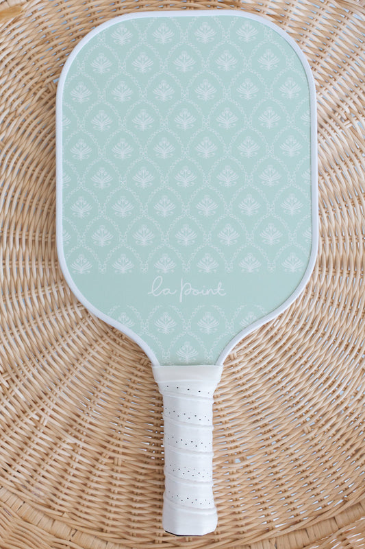 The beautiful beginner pickleball paddle - sage blockprint