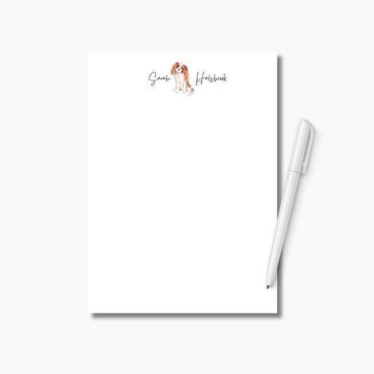 CUSTOMIZED Dog Notepad 5x7