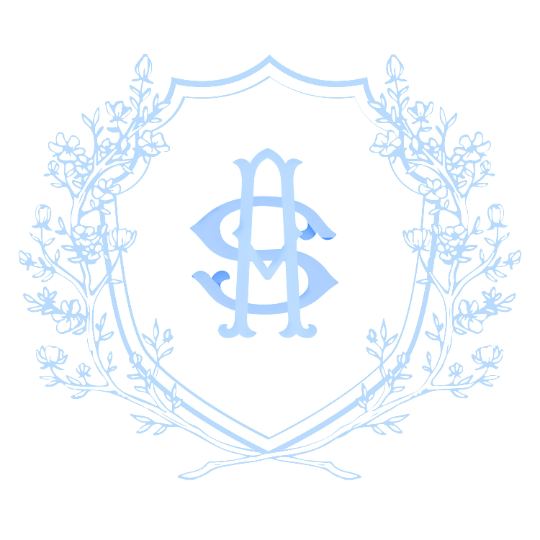 Blue Dreams Custom Wedding Crest