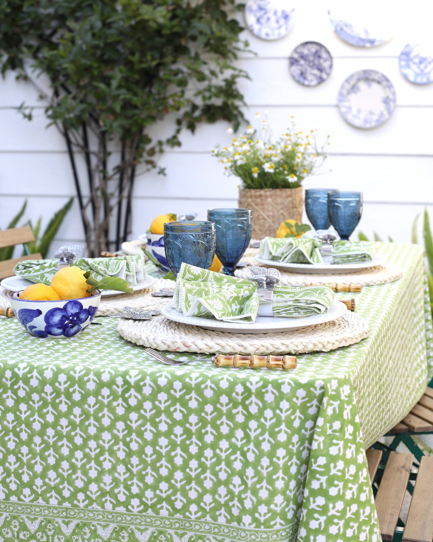 Tablecloth Charlotte Green