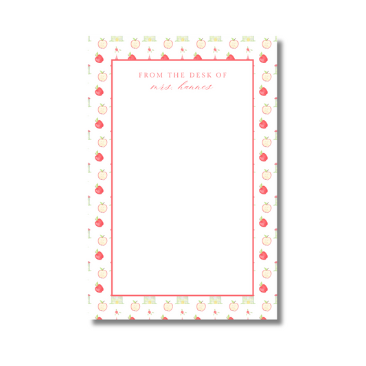 CUSTOMIZED Teacher Notepad 8x5