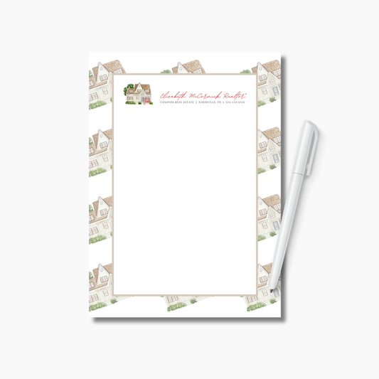 CUSTOMIZED Realtor Notepad 5x7