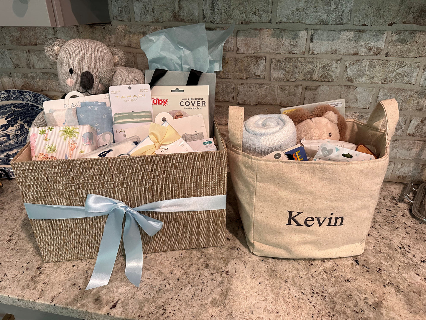 Custom Baby Gift Basket