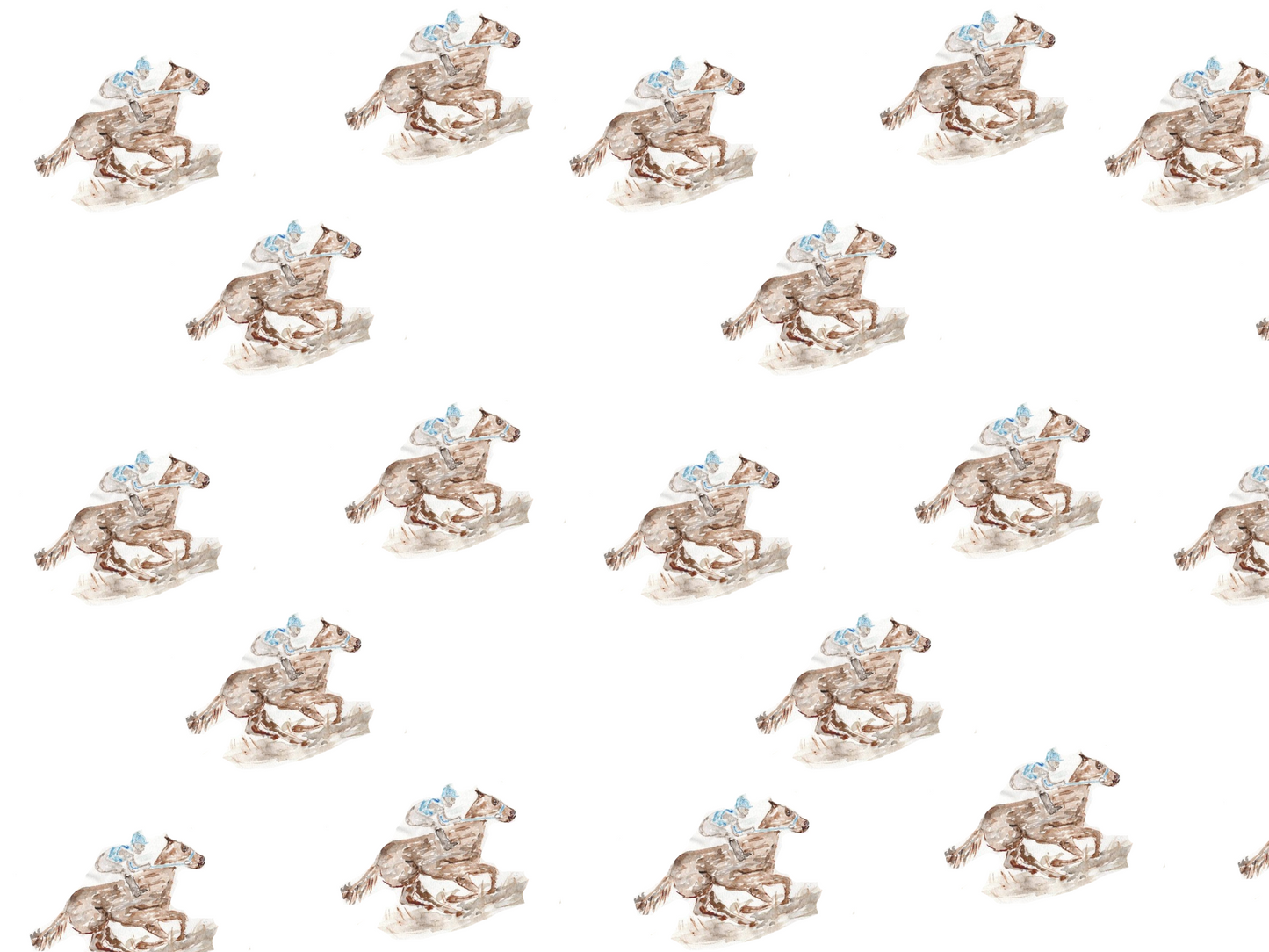 Horse Scootin Customized Stationery Set of 25 A6